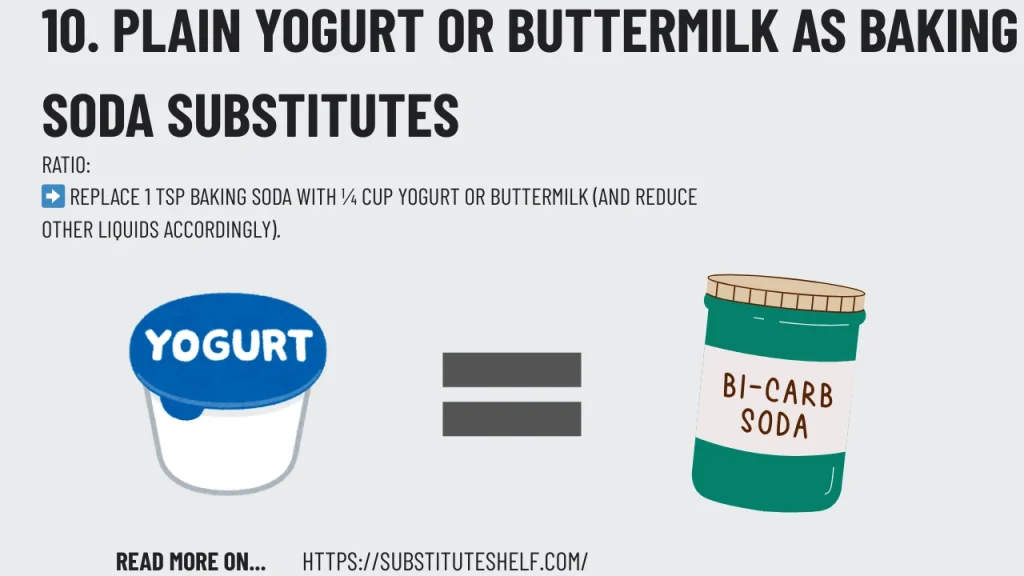 Baking soda substitute
