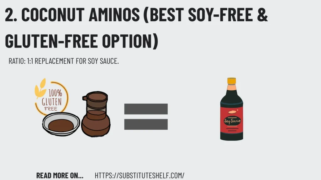2. Coconut Aminos (Best Soy-Free & Gluten-Free Option)