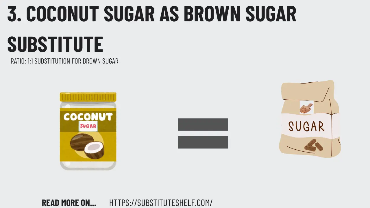 3. Coconut Sugar