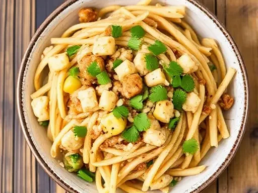 Egg Substitute with tufu dish