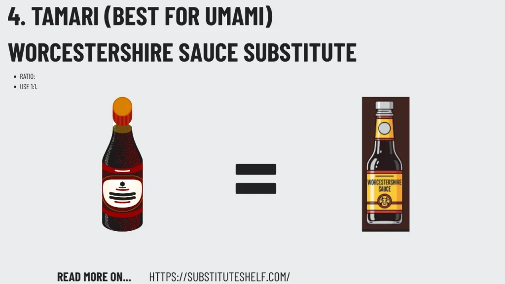 GLUTEN-FREE SUBSTITUTES FOR WORCESTERSHIRE SAUCE