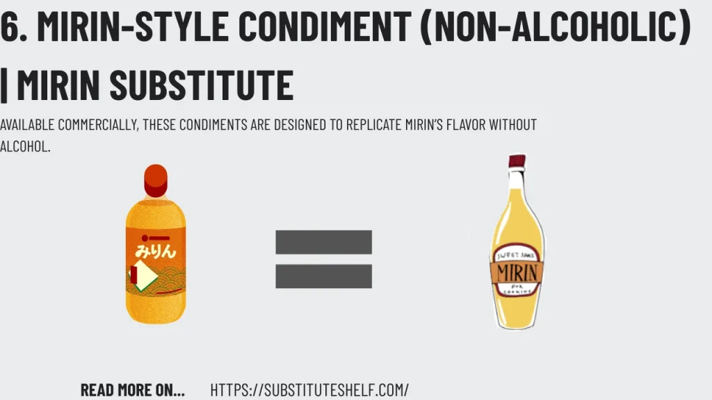 6. Mirin-Style Condiment (Non-Alcoholic)