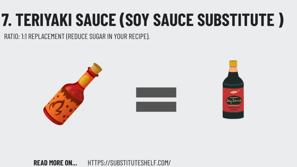 7. Teriyaki Sauce