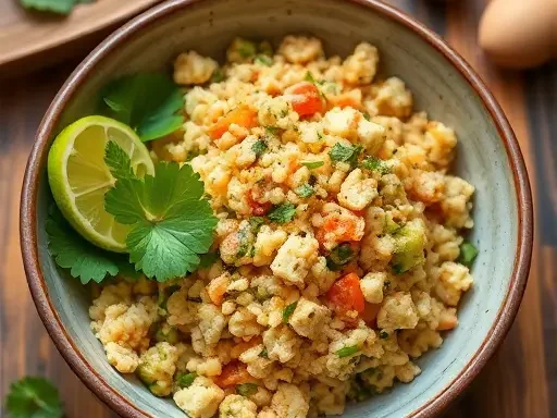 Egg Substitute with chickpea flour