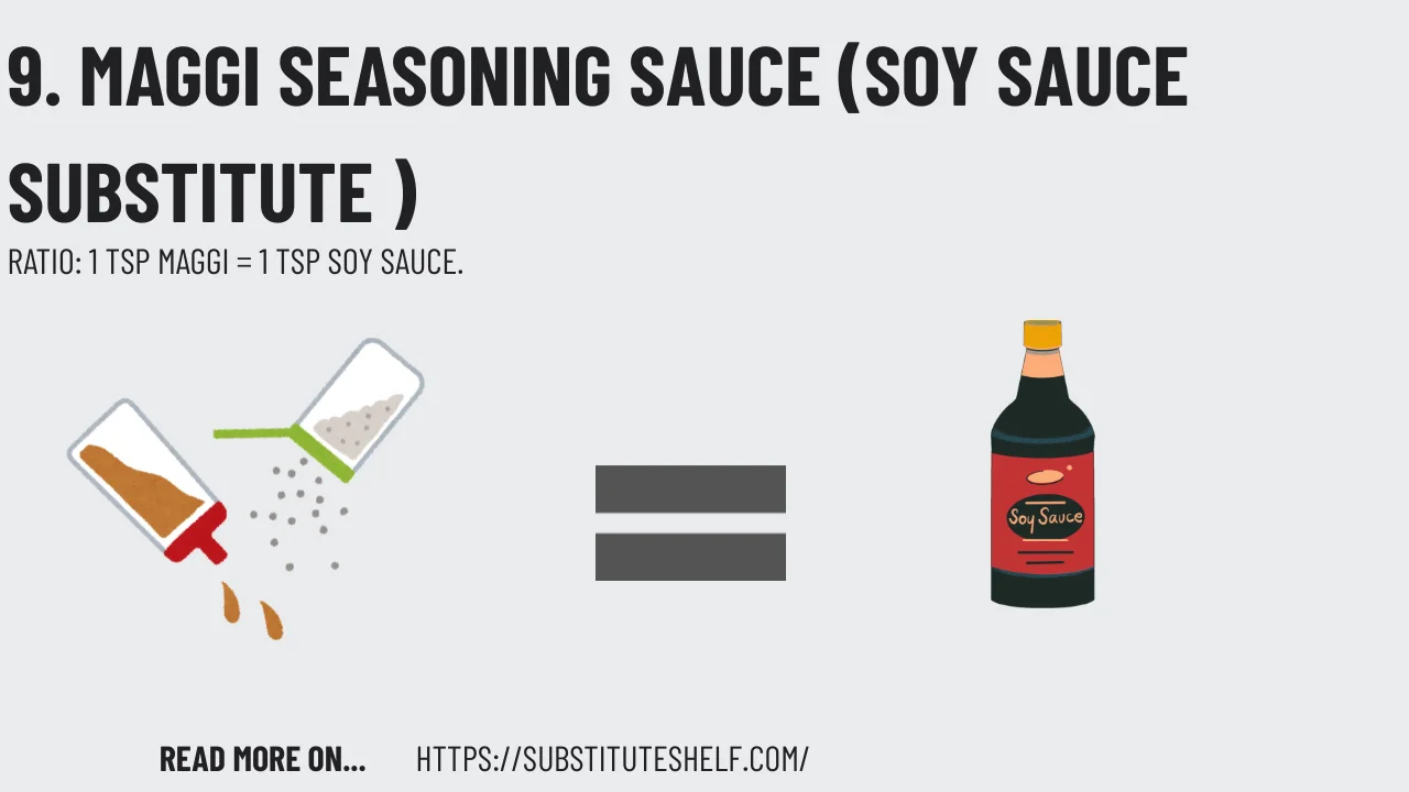 9. Maggi Seasoning Sauce