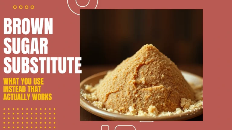 brown sugar substitute