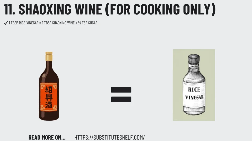 11. Shaoxing Wine (For Cooking Only)