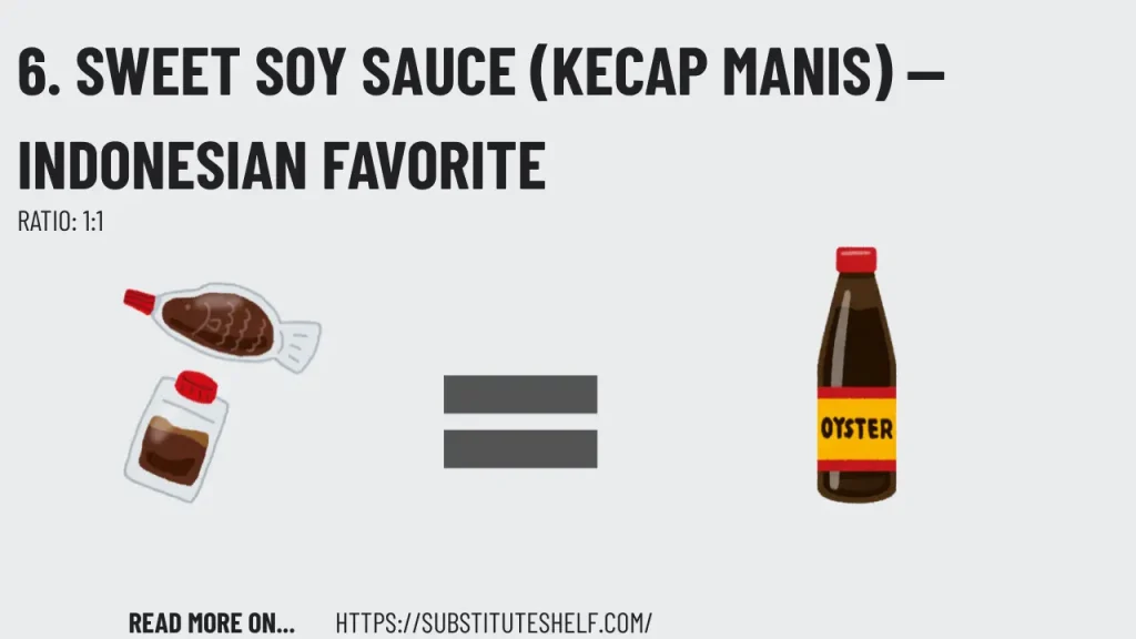 6. Sweet Soy Sauce (Kecap Manis) — Indonesian Favorite