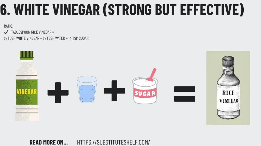 6. White Vinegar (Strong but Effective)