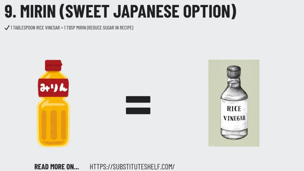 9. Mirin (Sweet Japanese Option)