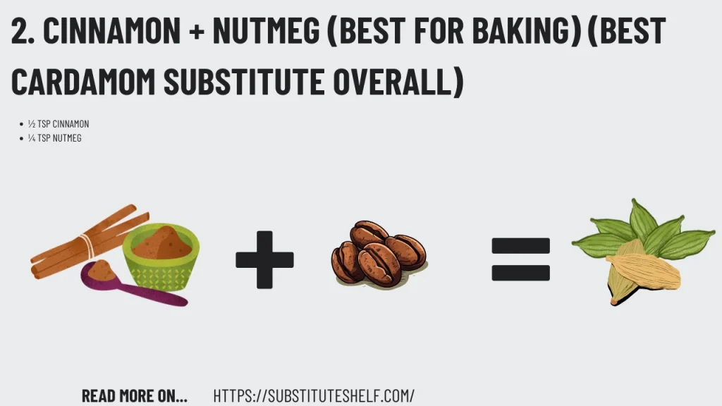 2. Cinnamon + Nutmeg (Best for Baking)