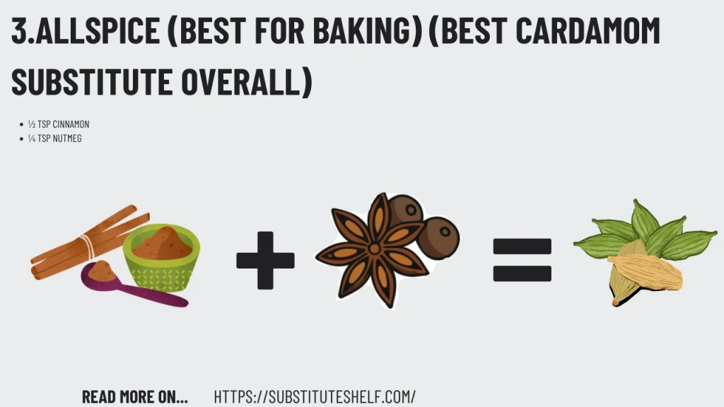 3. Allspice (Best Single Substitute)