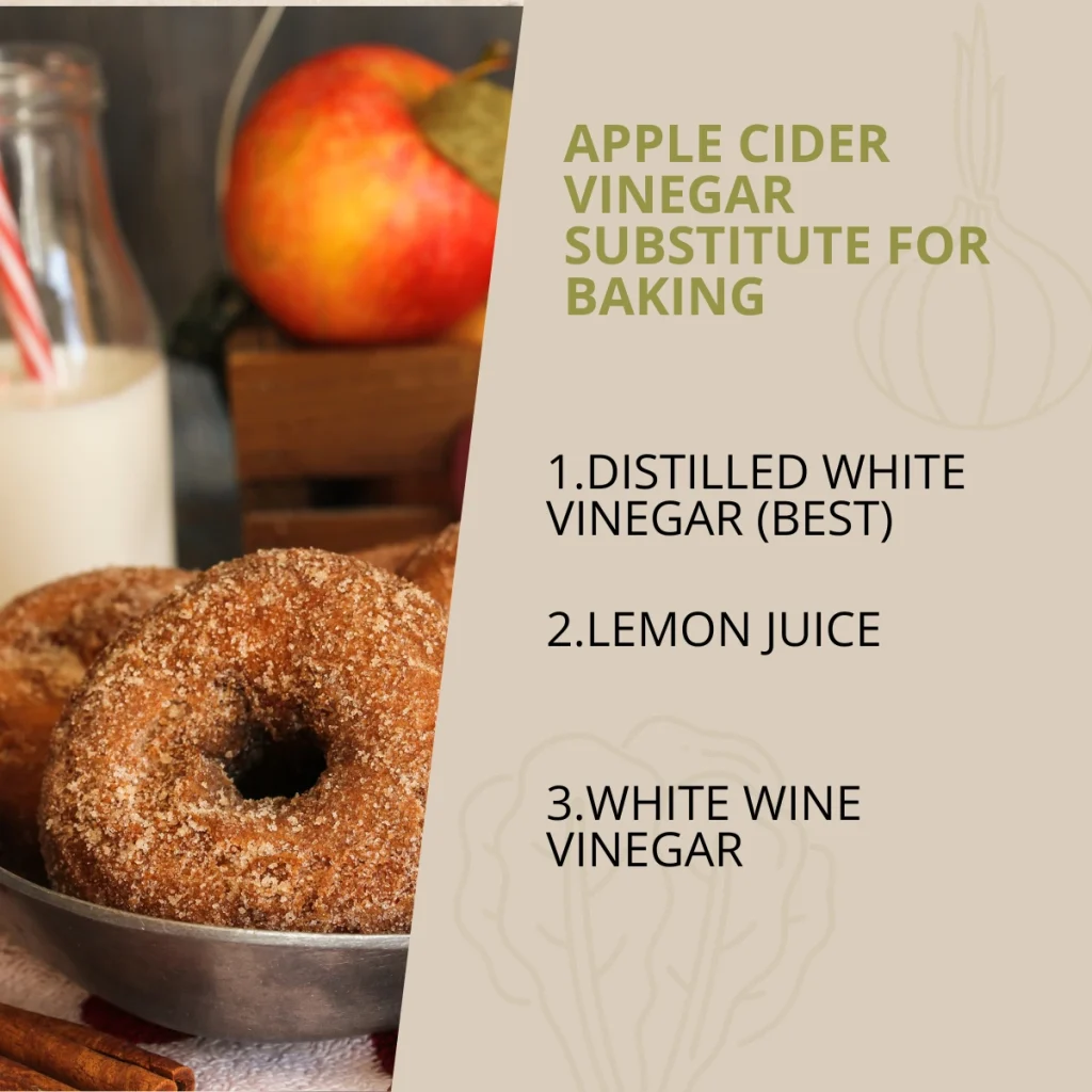 Apple Cider Vinegar Substitute for Baking