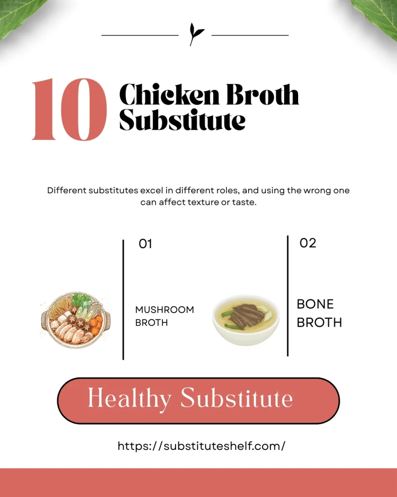 Best Chicken Broth Substitutes (Ranked)