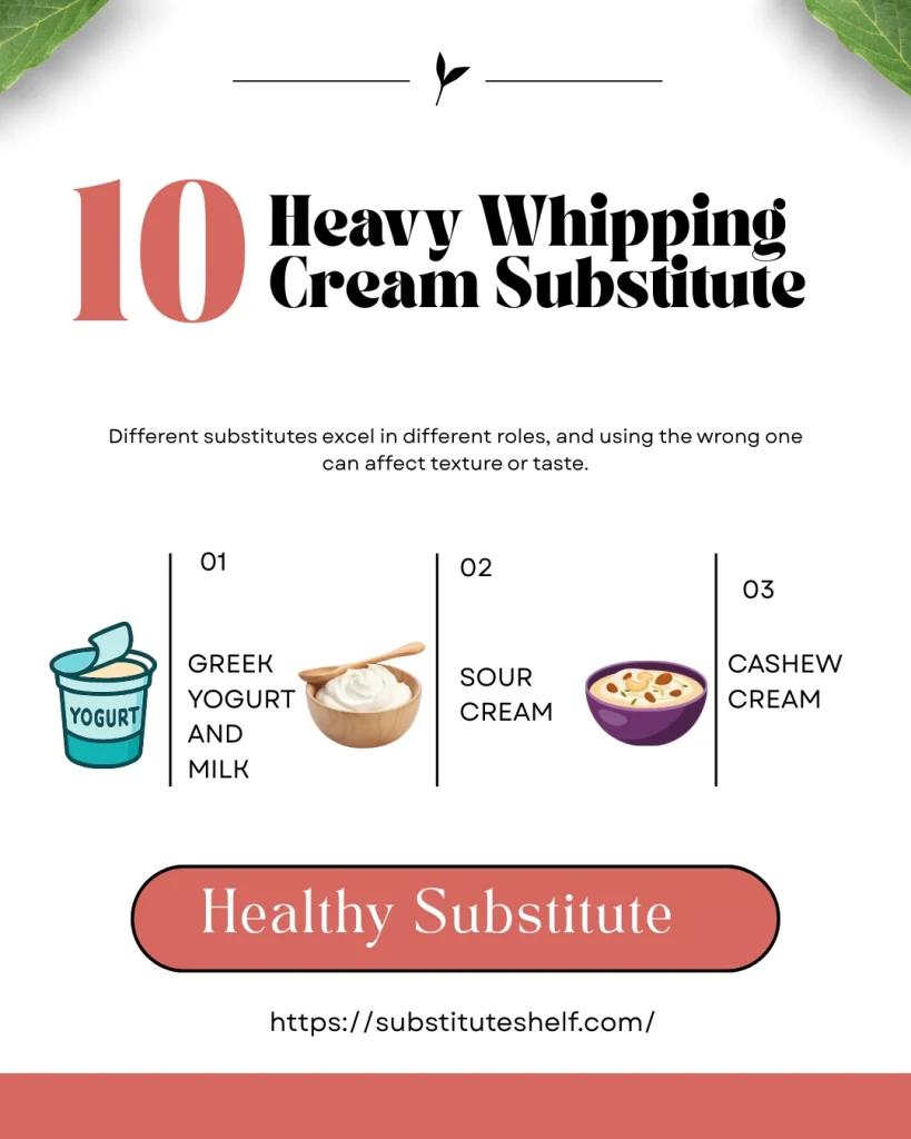 Heavy Whipping Cream Substitute easy to use