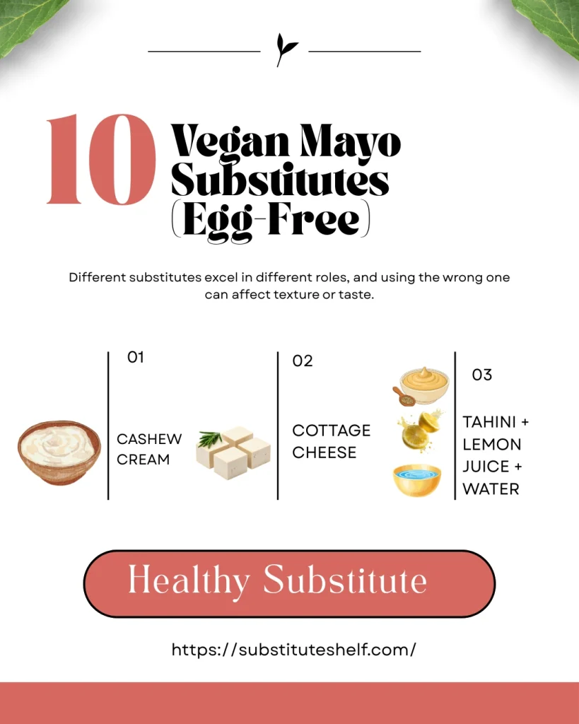 Vegan Mayo Substitutes (Egg-Free)