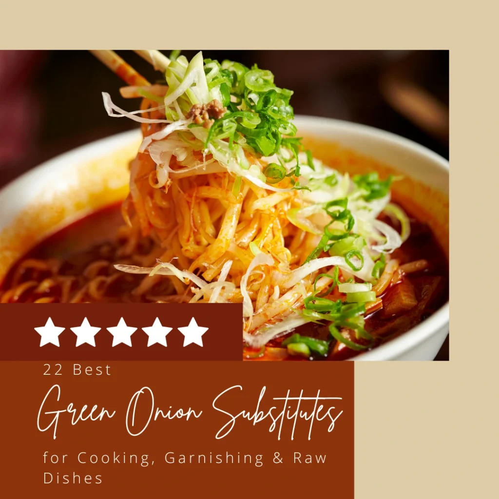 22 Best Green Onion Substitutes for Cooking, Garnishing & Raw Dishes