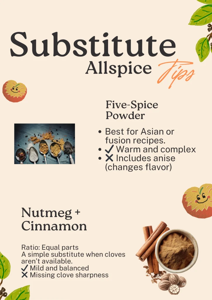 Allspice Substitute 10 Easy Replacements for Baking & Cooking