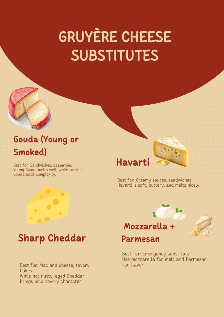 Best Gruyère Cheese Substitutes (Ranked)