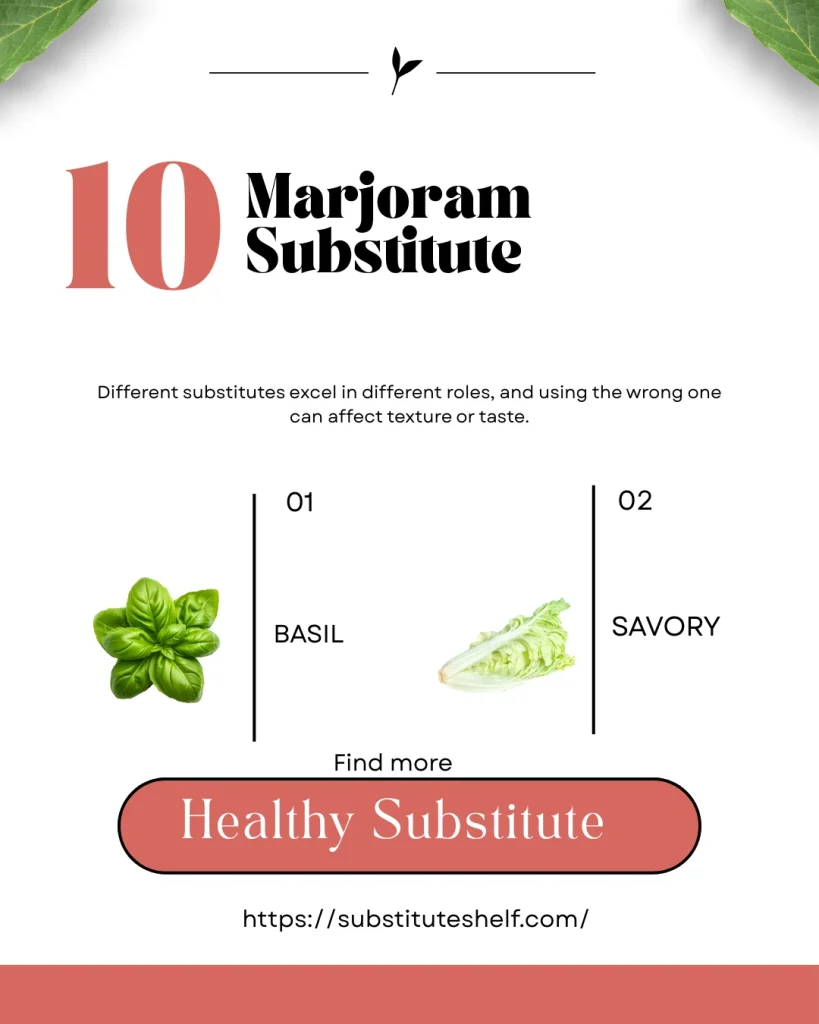 Marjoram Substitute