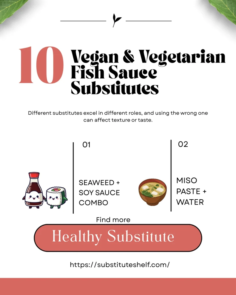 Vegan & Vegetarian Fish Sauce Substitutes