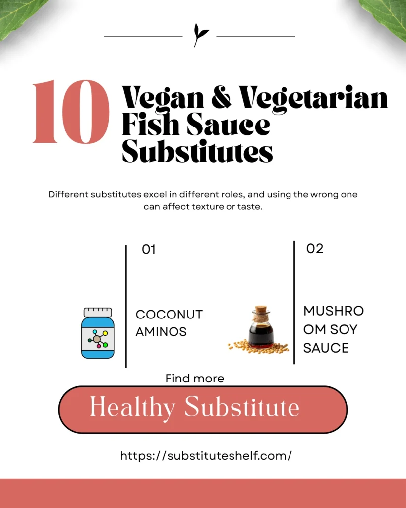 Vegan & Vegetarian Fish Sauce Substitutes