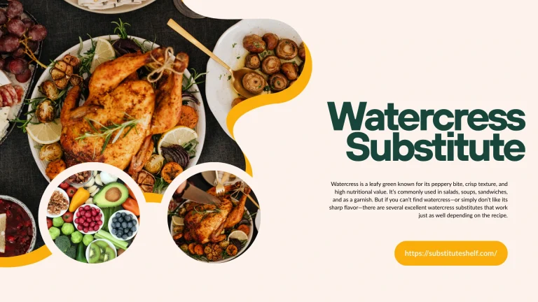 watercress substitute